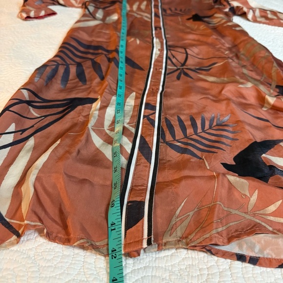 Tropical Print Button-Up Dress size 36 - Picture 9 of 9